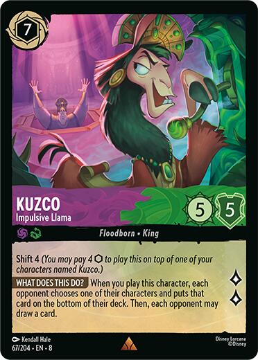 Kuzco - Impulsive Llama (67/204) [Reign of Jafar] | Shuffle n Cut Hobbies & Games