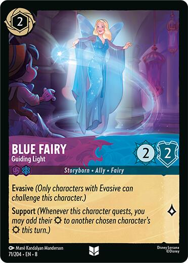 Blue Fairy - Guiding Light (71/204) [Reign of Jafar] | Shuffle n Cut Hobbies & Games