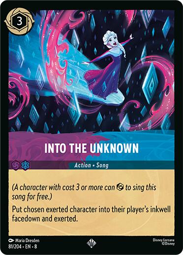 Into the Unknown (81/204) [Reign of Jafar] | Shuffle n Cut Hobbies & Games