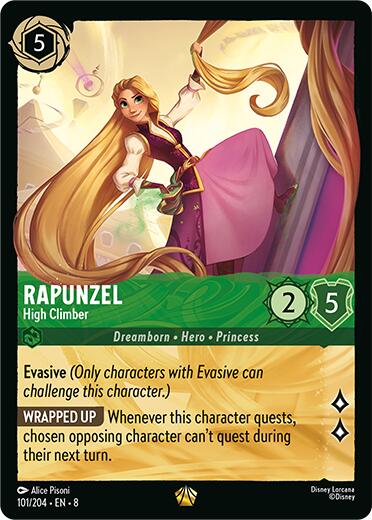 Rapunzel - High Climber (101/204) [Reign of Jafar] | Shuffle n Cut Hobbies & Games
