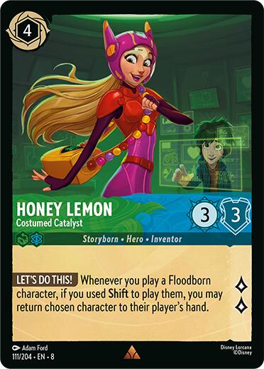 Honey Lemon - Costumed Catalyst (111/204) [Reign of Jafar] | Shuffle n Cut Hobbies & Games