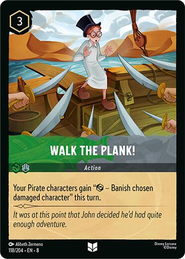Walk the Plank (118/204) [Reign of Jafar] | Shuffle n Cut Hobbies & Games