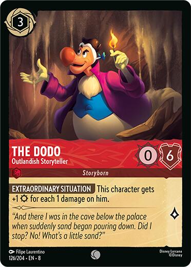 The Dodo - Outlandish Storyteller (126/204) [Reign of Jafar] | Shuffle n Cut Hobbies & Games