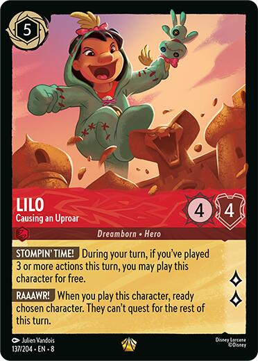 Lilo - Causing an Uproar (137/204) [Reign of Jafar] | Shuffle n Cut Hobbies & Games