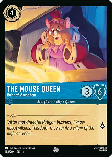 The Mouse Queen - Ruler of Mousedom (153/204) [Reign of Jafar] | Shuffle n Cut Hobbies & Games