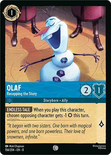 Olaf - Recapping the Story (156/204) [Reign of Jafar] | Shuffle n Cut Hobbies & Games