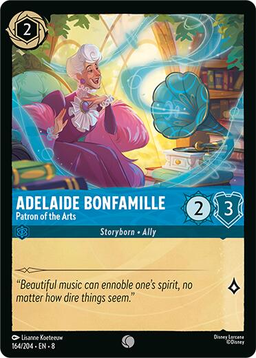 Adelaide Bonfamille - Patron of the Arts (164/204) [Reign of Jafar] | Shuffle n Cut Hobbies & Games