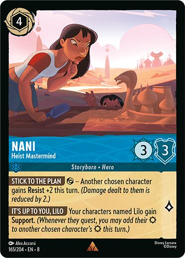 Nani - Heist Mastermind (165/204) [Reign of Jafar] | Shuffle n Cut Hobbies & Games