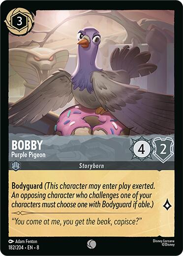 Bobby - Purple Pigeon (182/204) [Reign of Jafar] | Shuffle n Cut Hobbies & Games