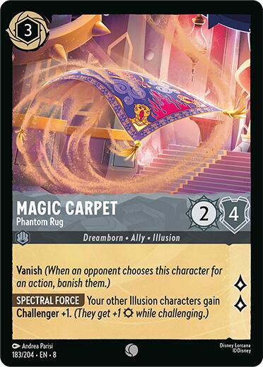 Magic Carpet - Phantom Rug (183/204) [Reign of Jafar] | Shuffle n Cut Hobbies & Games