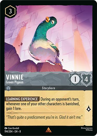 Vinnie - Green Pigeon (194/204) [Reign of Jafar] | Shuffle n Cut Hobbies & Games