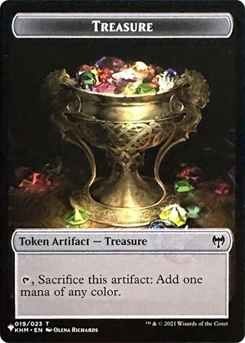 Treasure // Egg Double-Sided Token [Secret Lair Drop Series] | Shuffle n Cut Hobbies & Games