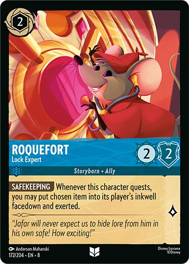 Roquefort - Lock Expert (172/204) [Reign of Jafar] | Shuffle n Cut Hobbies & Games