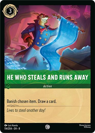 He Who Steals And Runs Away (114/204) [Reign of Jafar] | Shuffle n Cut Hobbies & Games
