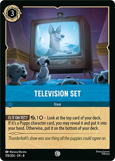 Television Set (178/204) [Reign of Jafar] | Shuffle n Cut Hobbies & Games
