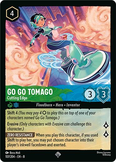 Go Go Tomago - Cutting Edge (107/204) [Reign of Jafar] | Shuffle n Cut Hobbies & Games