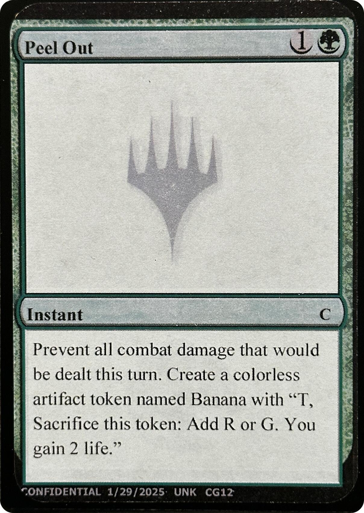 Peel Out [Unknown Event] | Shuffle n Cut Hobbies & Games