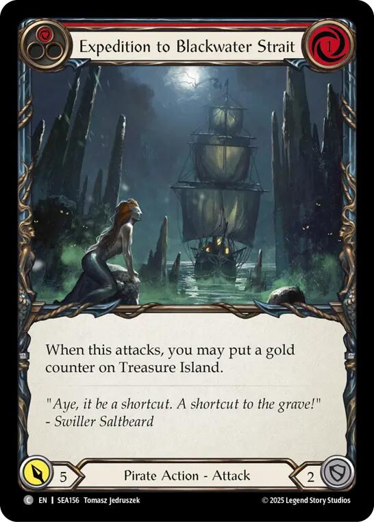 Expedition to Blackwater Strait [SEA156] (High Seas)  Rainbow Foil | Shuffle n Cut Hobbies & Games