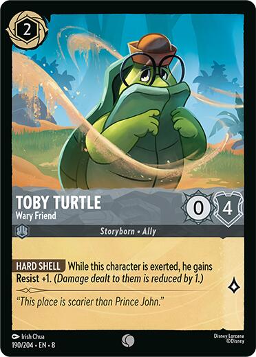 Toby Turtle - Wary Friend (190/204) [Reign of Jafar] | Shuffle n Cut Hobbies & Games