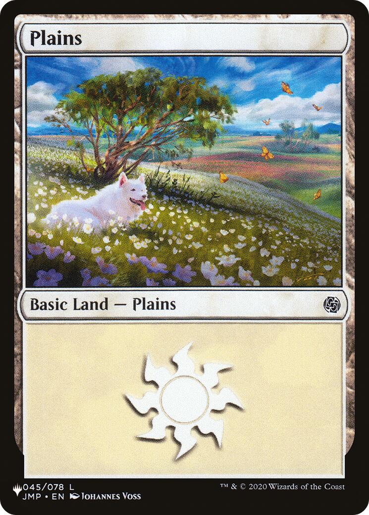 Plains (045) (JMP) [The List] | Shuffle n Cut Hobbies & Games