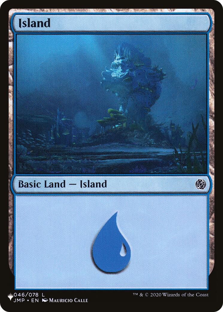 Island (046) (JMP) [The List] | Shuffle n Cut Hobbies & Games