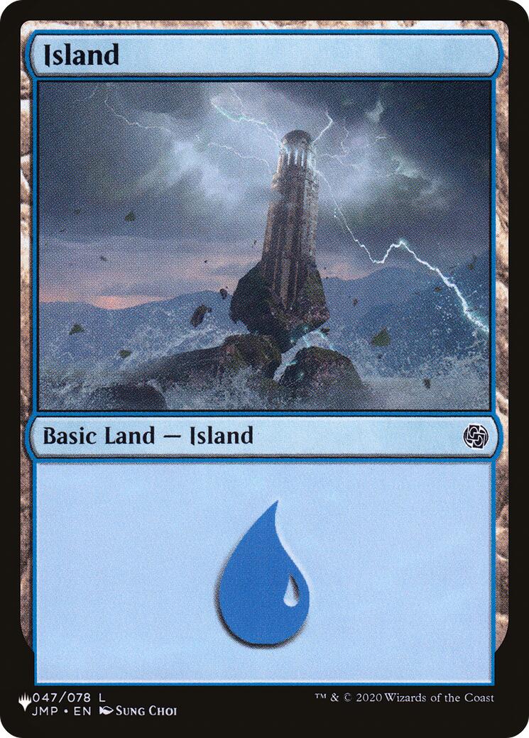 Island (047) (JMP) [The List] | Shuffle n Cut Hobbies & Games