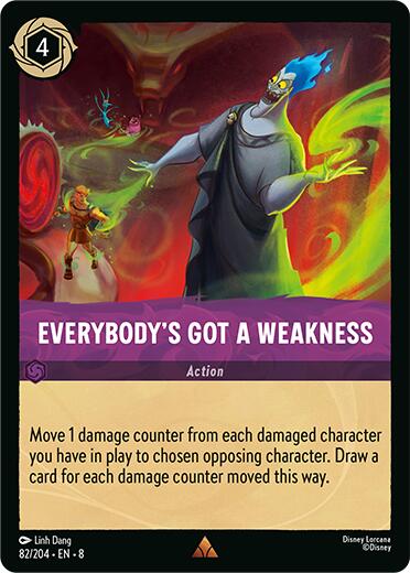 Everybody's Got A Weakness (82/204) [Reign of Jafar] | Shuffle n Cut Hobbies & Games
