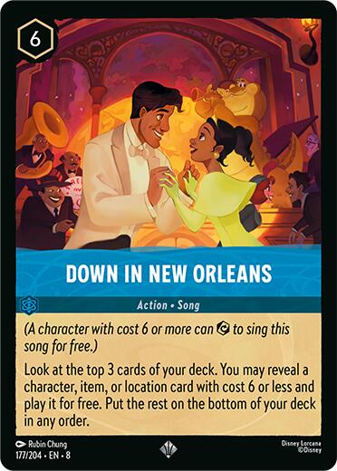Down in New Orleans (177/204) [Reign of Jafar] | Shuffle n Cut Hobbies & Games
