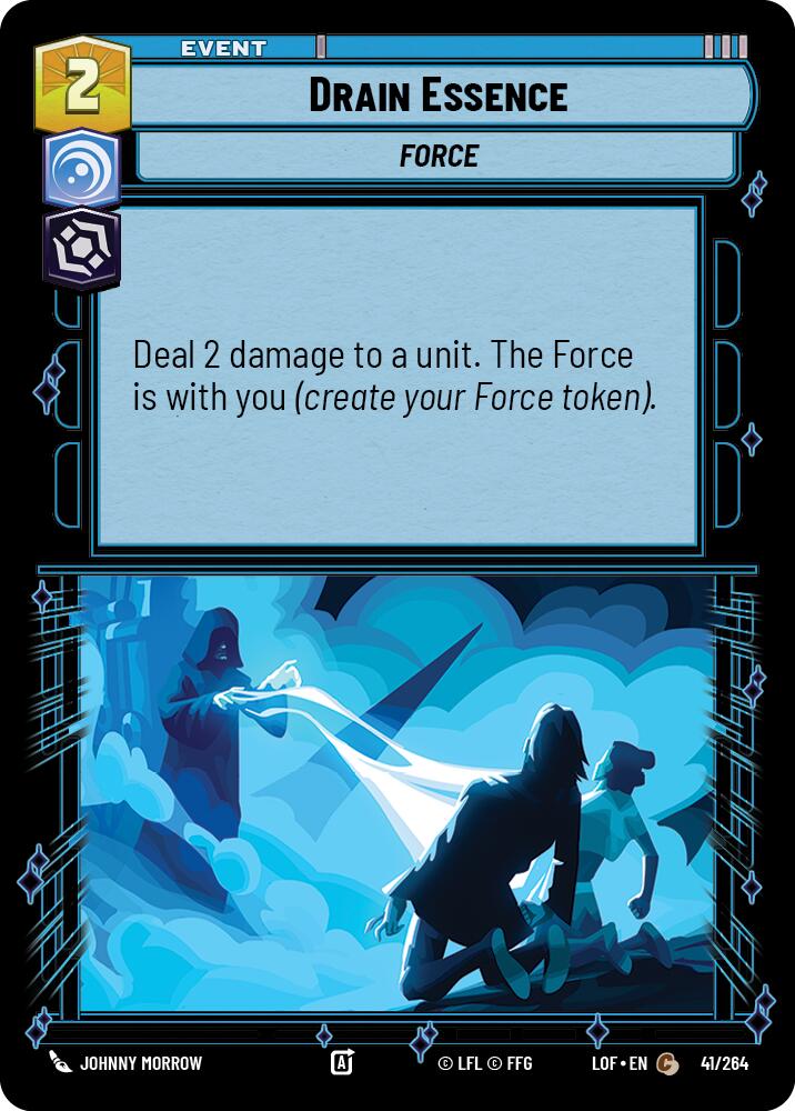 Drain Essence (41/264) (41/264) [Legends of the Force] | Shuffle n Cut Hobbies & Games