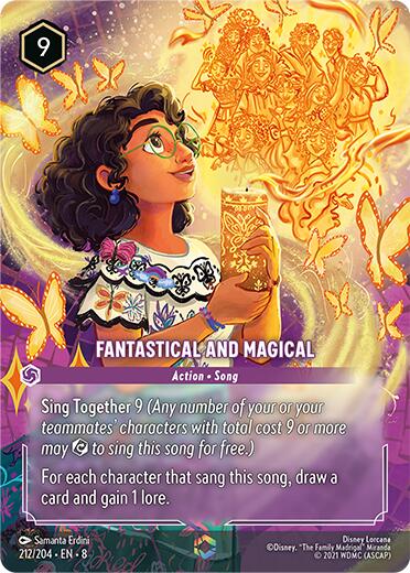 Fantastical and Magical (Enchanted) (212/204) [Reign of Jafar] | Shuffle n Cut Hobbies & Games