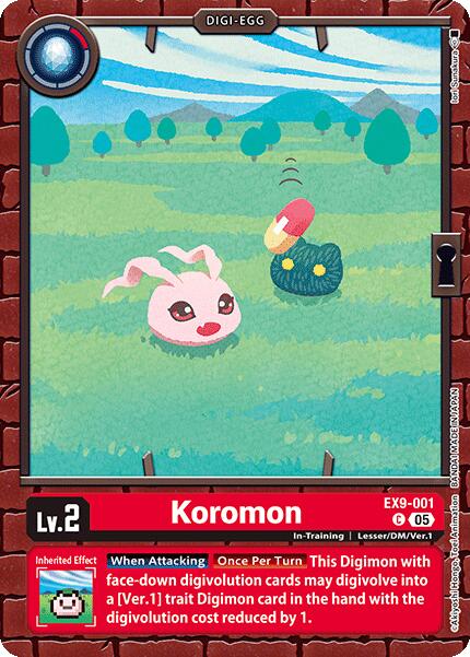 Koromon [EX9-001] [Versus Monsters] | Shuffle n Cut Hobbies & Games