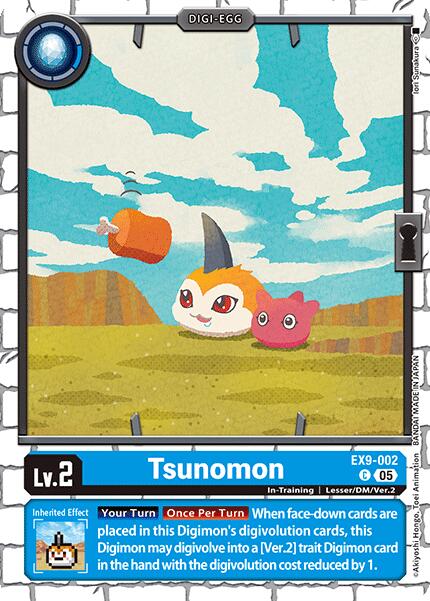 Tsunomon [EX9-002] [Versus Monsters] | Shuffle n Cut Hobbies & Games