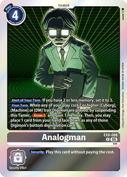 Analogman [EX9-068] [Versus Monsters] | Shuffle n Cut Hobbies & Games
