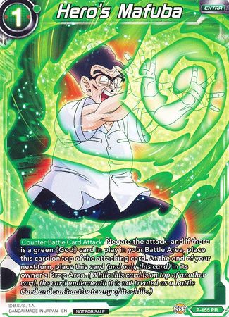 Hero's Mafuba (Power Booster: World Martial Arts Tournament) (P-155) [Promotion Cards] | Shuffle n Cut Hobbies & Games