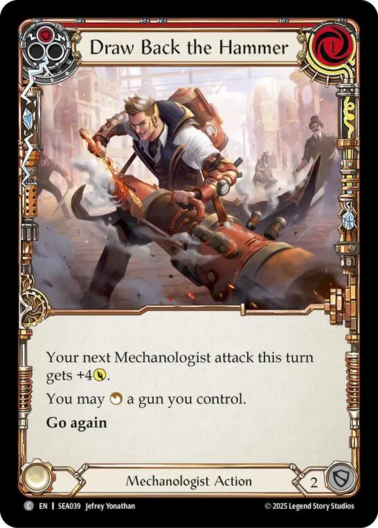 Draw Back the Hammer [SEA039] (High Seas) | Shuffle n Cut Hobbies & Games