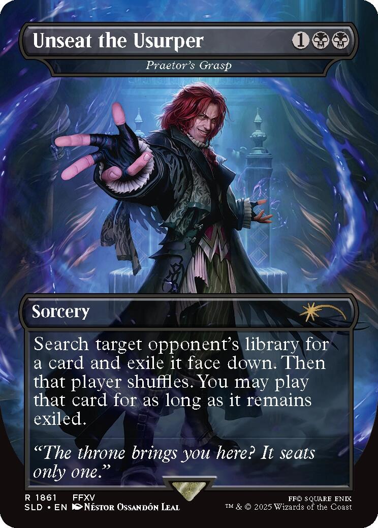 Unseat the Usurper - Praetor's Grasp [Secret Lair Drop Series] | Shuffle n Cut Hobbies & Games