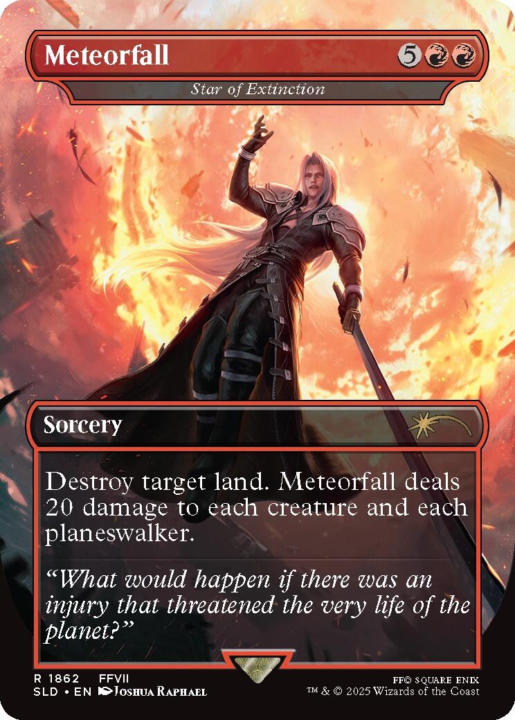Meteorfall - Star of Extinction [Secret Lair Drop Series] | Shuffle n Cut Hobbies & Games