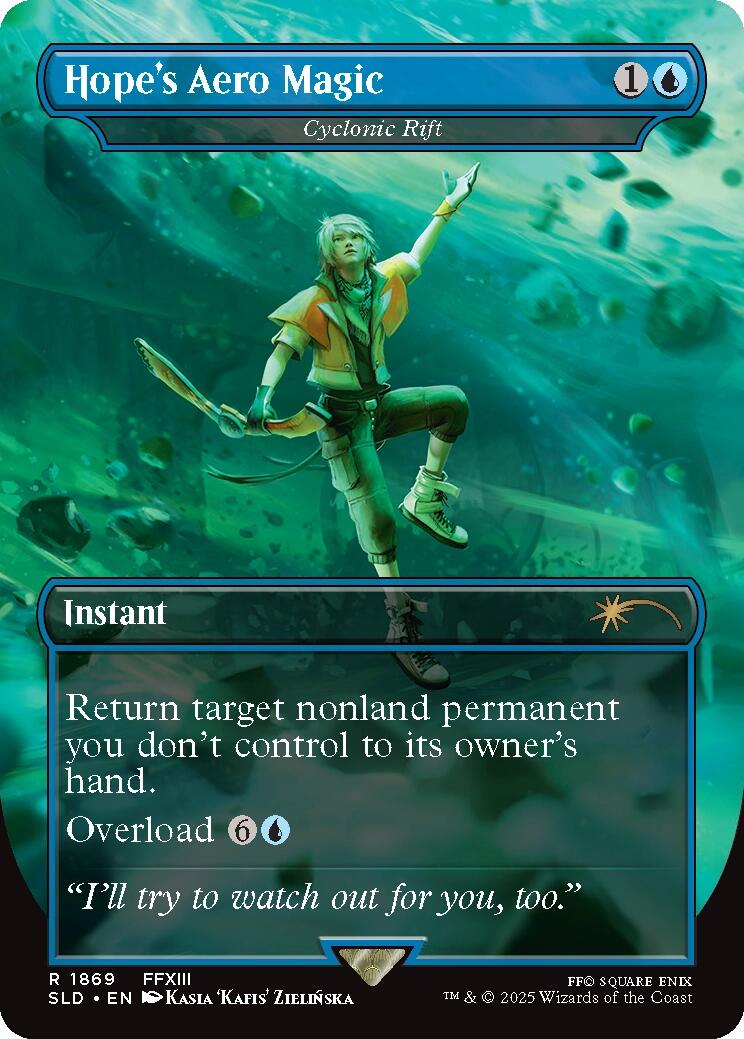 Hope's Aero Magic - Cyclonic Rift [Secret Lair Drop Series] | Shuffle n Cut Hobbies & Games