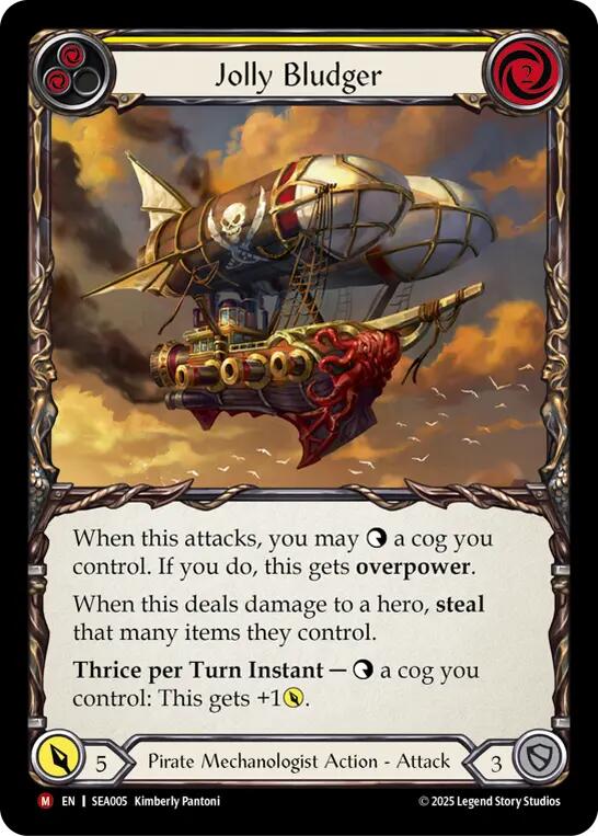 Jolly Bludger [SEA005] (High Seas)  Rainbow Foil | Shuffle n Cut Hobbies & Games