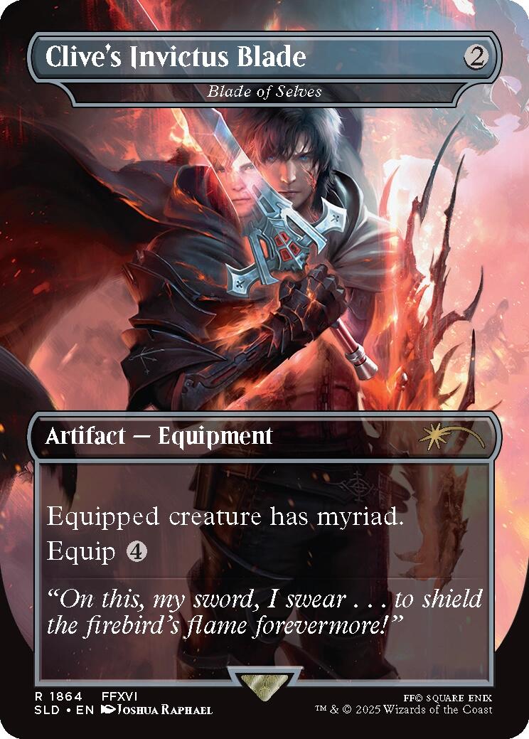 Clive's Invictus Blade - Blade of Selves [Secret Lair Drop Series] | Shuffle n Cut Hobbies & Games