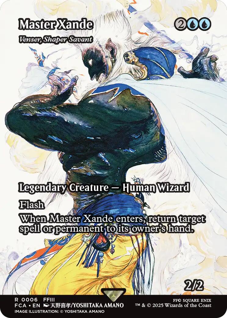 Master Xande - Venser, Shaper Savant (Showcase) [FINAL FANTASY : Through the Ages] | Shuffle n Cut Hobbies & Games