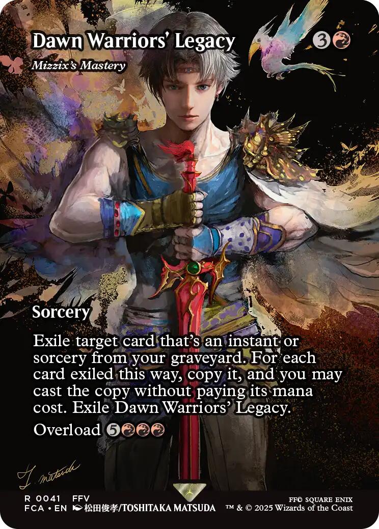 Dawn Warriors' Legacy - Mizzix's Mastery (Showcase) [FINAL FANTASY : Through the Ages] | Shuffle n Cut Hobbies & Games