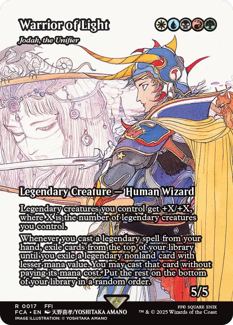 Warrior of Light - Jodah, the Unifier (Showcase) [FINAL FANTASY : Through the Ages] | Shuffle n Cut Hobbies & Games