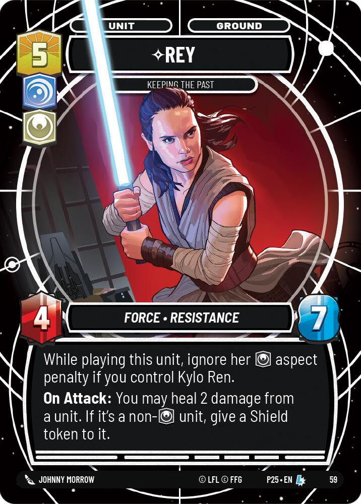 Rey (59) - Keeping the Past (59) [Store Showdown Promos] | Shuffle n Cut Hobbies & Games
