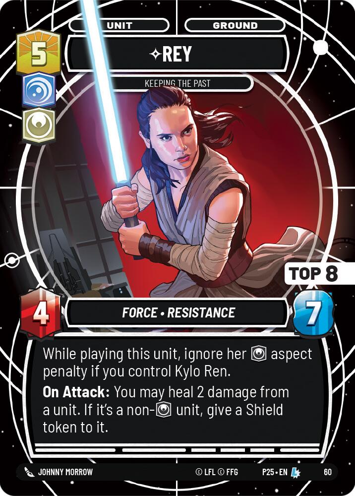 Rey (60) - Keeping the Past (Top 8) (60) [Store Showdown Promos] | Shuffle n Cut Hobbies & Games