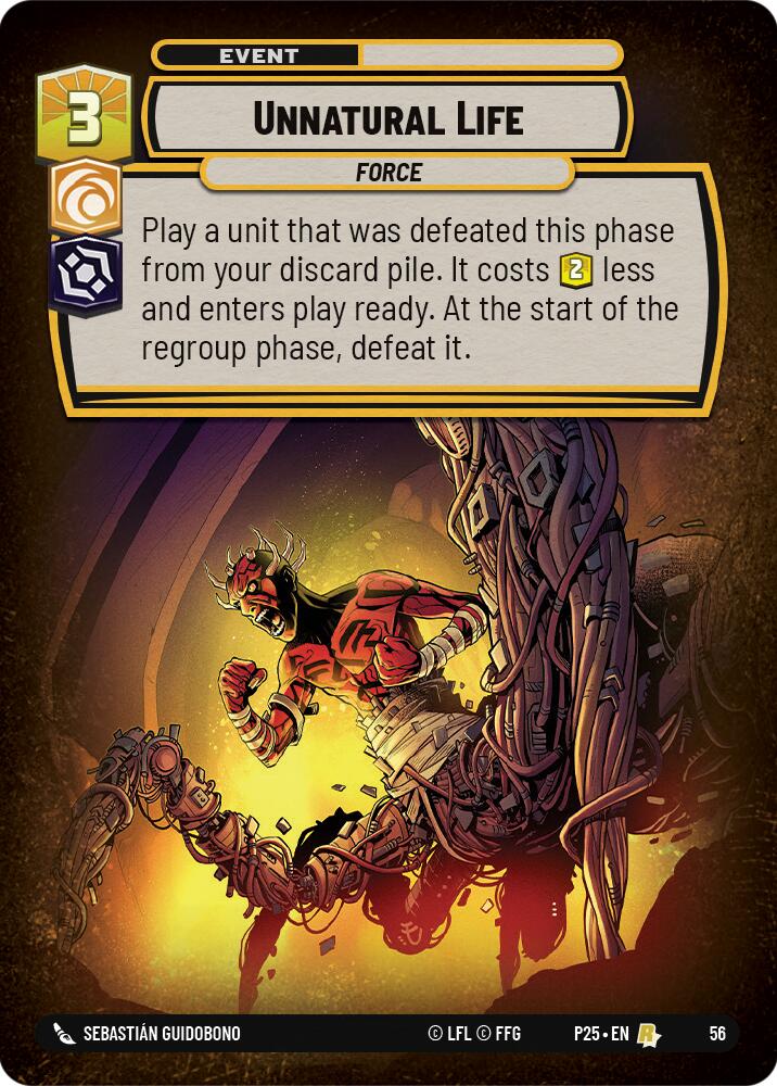 Unnatural Life (56) (56) [Store Showdown Promos] | Shuffle n Cut Hobbies & Games