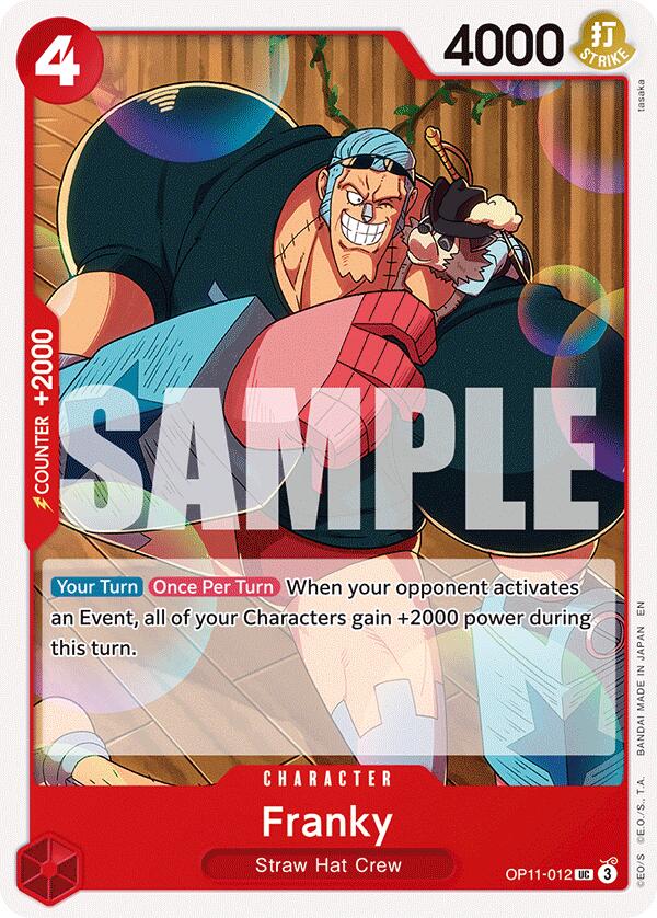 Franky [A Fist of Divine Speed] | Shuffle n Cut Hobbies & Games
