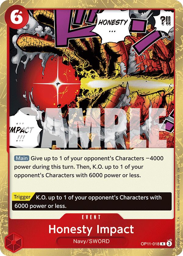 Honesty Impact [A Fist of Divine Speed] | Shuffle n Cut Hobbies & Games