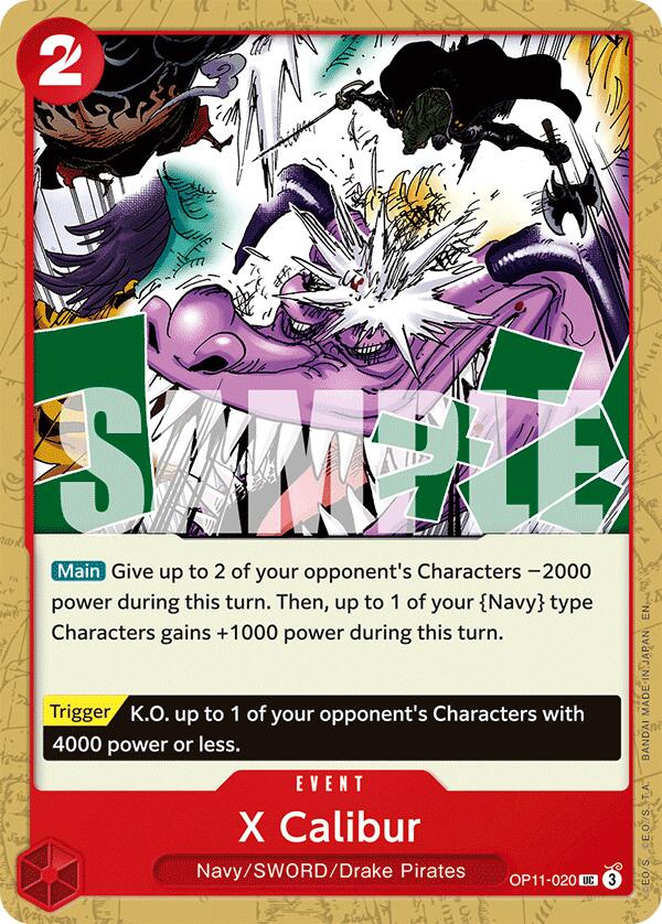 X Calibur [A Fist of Divine Speed] | Shuffle n Cut Hobbies & Games