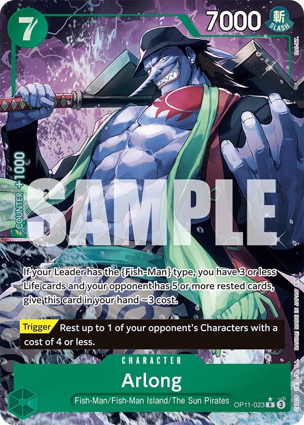 Arlong (Alternate Art) [A Fist of Divine Speed] | Shuffle n Cut Hobbies & Games